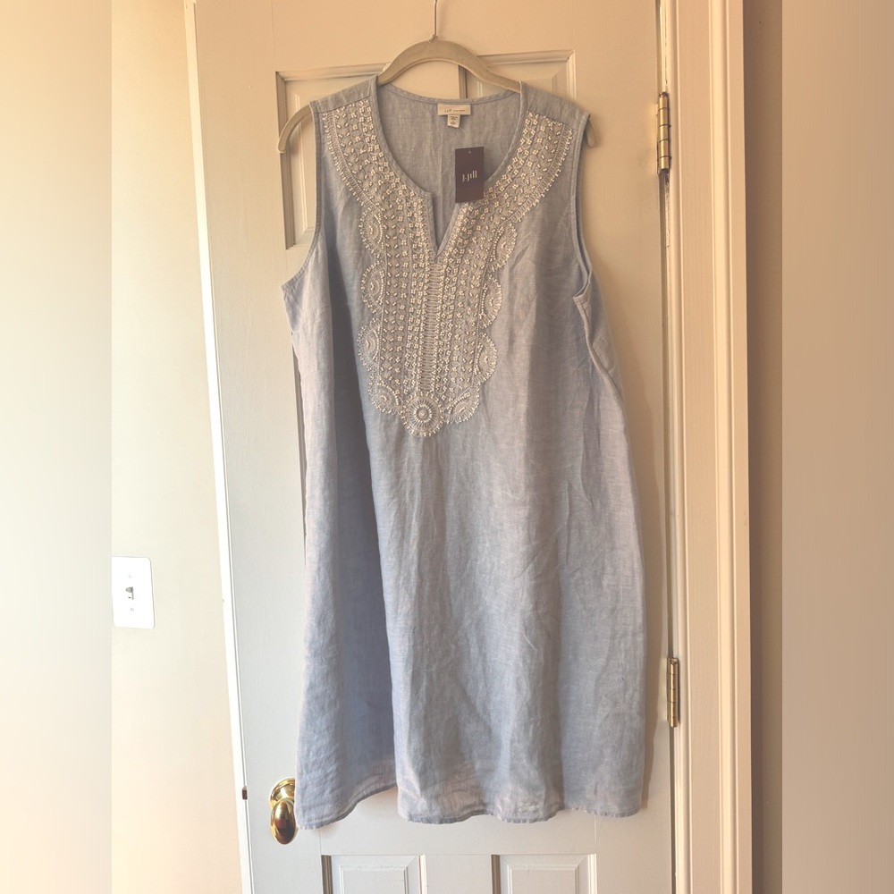 J. Jill Blue Dress
